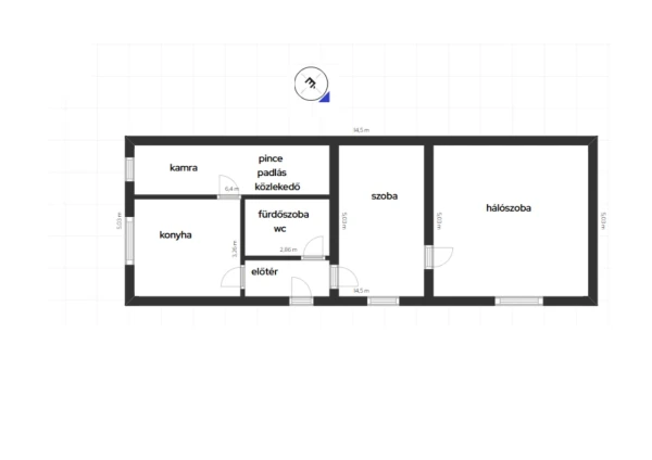 Eladó Ház Tatabánya 72 m2 