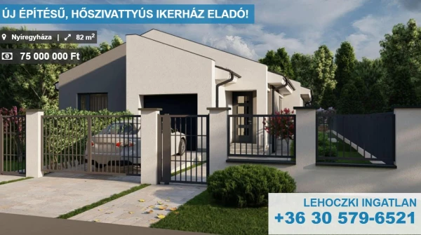 Eladó Ház Nyíregyháza 82 m2 