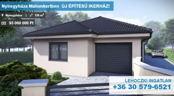 Eladó Ház Nyíregyháza 126 m2 