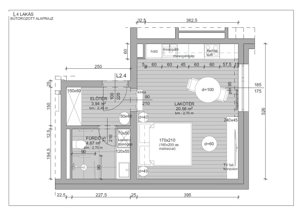 Eladó Lakás Győr 29 m2 