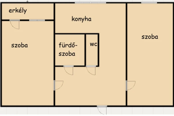 Eladó Lakás Kecskemét 55 m2 