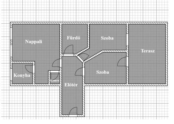 Eladó Lakás Kecskemét 57 m2 