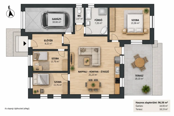 Eladó Ház Gyál 109 m2 