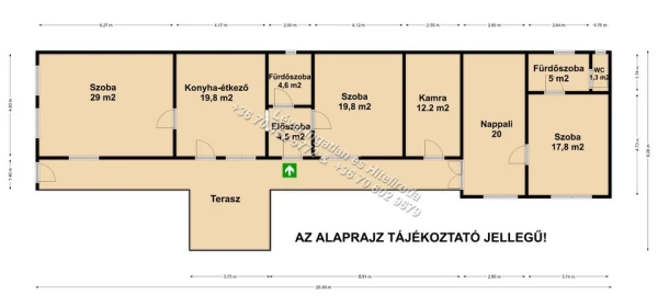 Eladó Ház Békéscsaba 134 m2 
