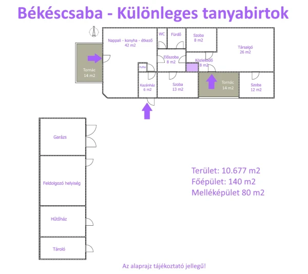 Eladó Ház Békéscsaba 140 m2 
