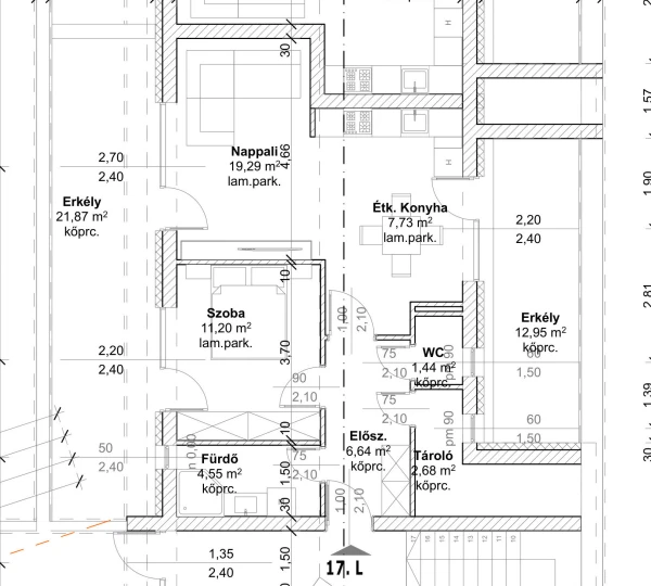 Eladó Lakás Nyíregyháza 88 m2 