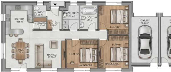 Eladó Ház Nyíregyháza 105 m2 