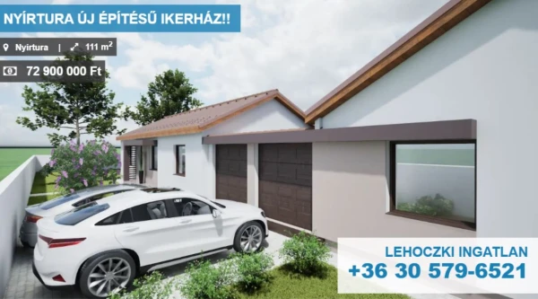 Eladó Ház Nyírtura 111 m2 