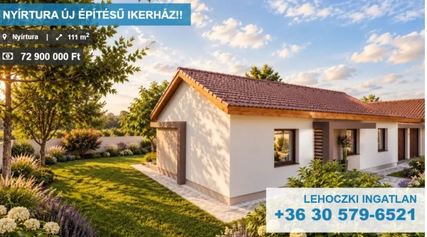 Eladó Ház Nyírtura 111 m2 
