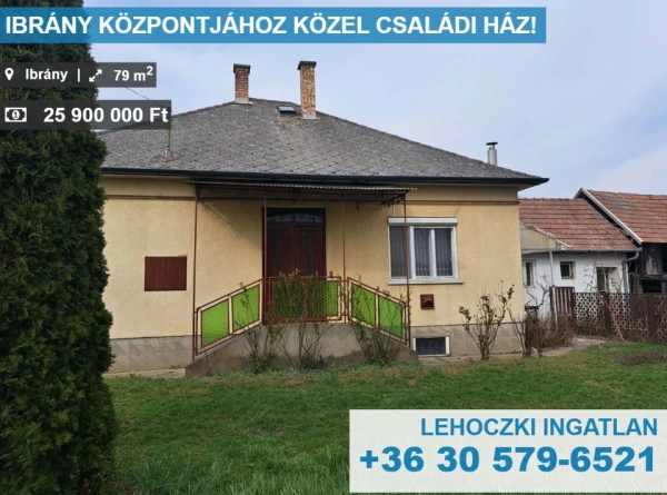 Eladó Ház Ibrány 79 m2 