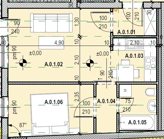 Eladó Lakás Szolnok 41 m2 