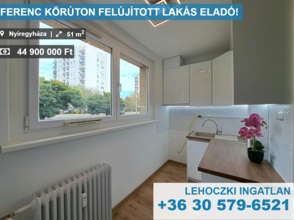 Eladó Lakás Nyíregyháza 51 m2 