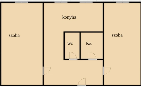 Eladó Lakás Kecskemét 55 m2 