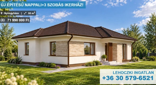 Eladó Ház Nyíregyháza 93 m2 
