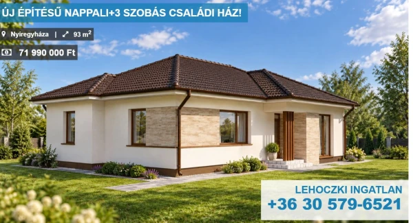 Eladó Ház Nyíregyháza 93 m2 