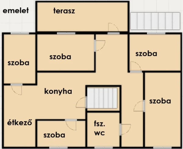 Eladó Ház Kunszállás 222 m2 