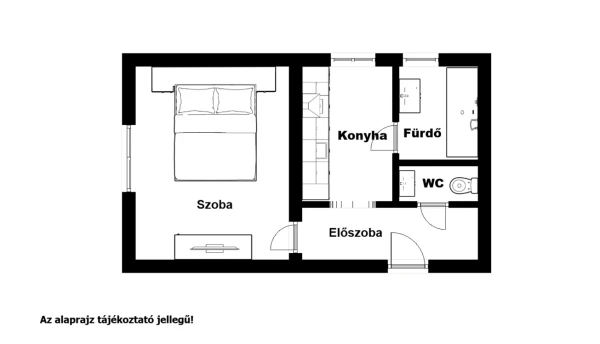 Eladó Lakás Győr 32 m2 