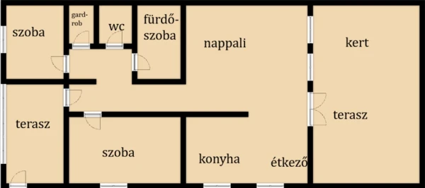 Eladó Lakás Kecskemét 80 m2 