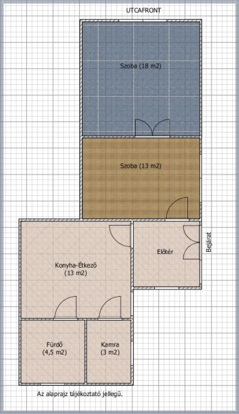 Eladó Ház Baja 60 m2 