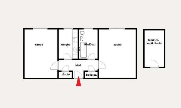 Eladó Lakás Kecskemét 55 m2 