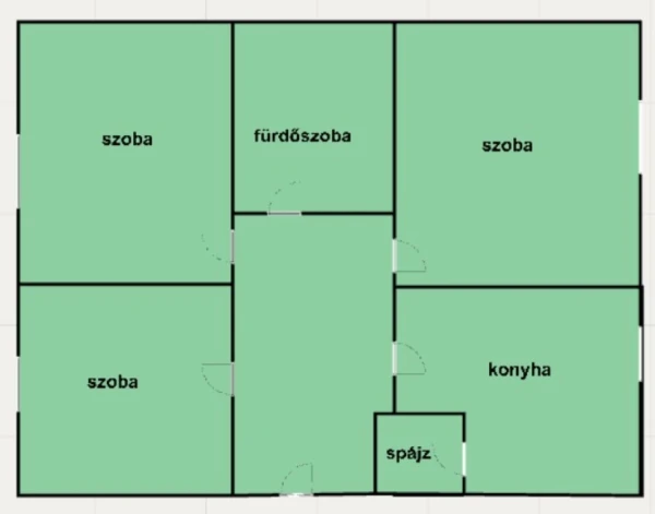 Eladó Lakás Kecskemét 56 m2 