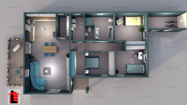 Eladó Ház Győrújbarát 96 m2 