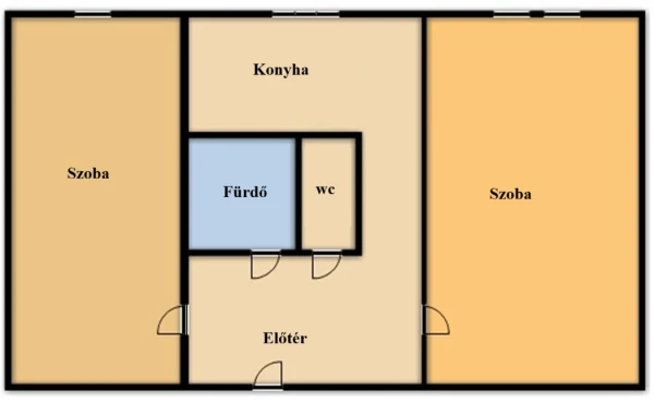 Eladó Lakás Kecskemét 55 m2 