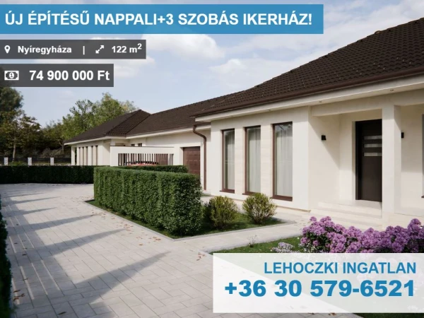 Eladó Ház Nyíregyháza 122 m2 