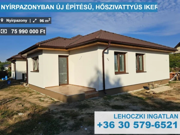 Eladó Ház Nyírpazony 96 m2 