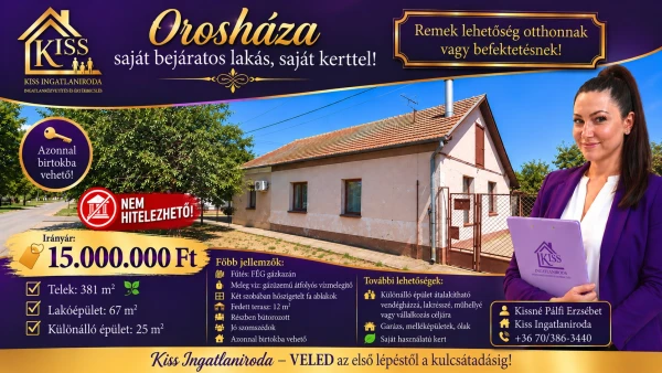 Eladó Lakás Orosháza 67 m2 