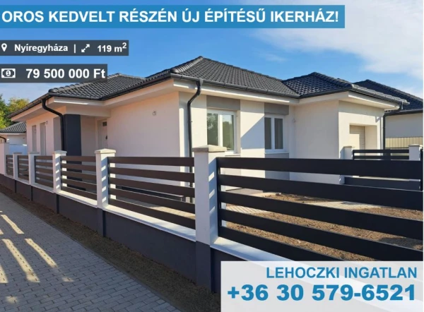 Eladó Ház Nyíregyháza 119 m2 