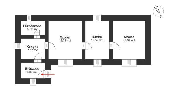 Eladó Ház Kecskemét 64 m2 