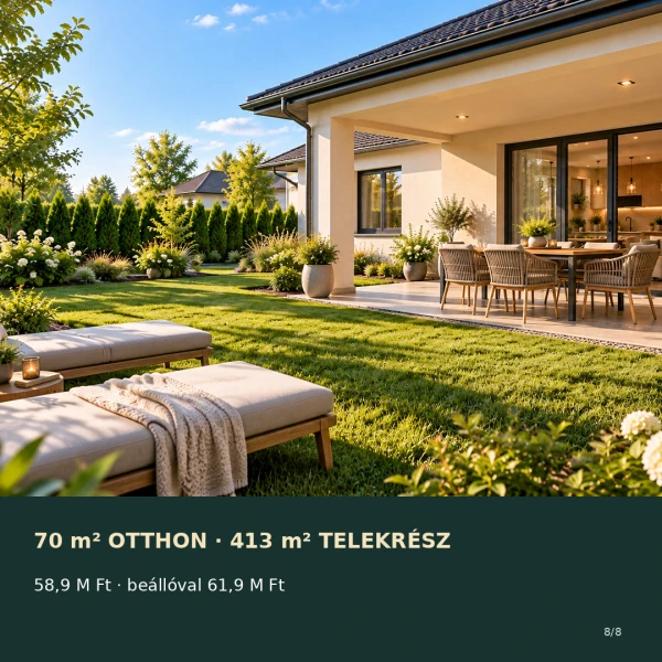 Eladó Ház Kerekegyháza 70 m2 