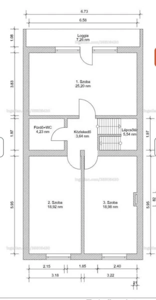 Eladó Lakás Szolnok 116 m2 
