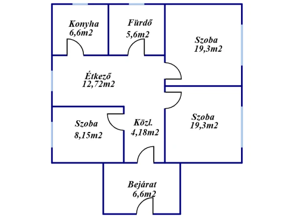 Eladó Ház Gyula 85 m2 