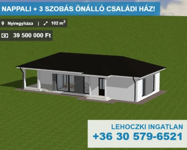 Eladó Ház Nyíregyháza 102 m2 