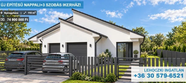 Eladó Ház Nyíregyháza 110 m2 