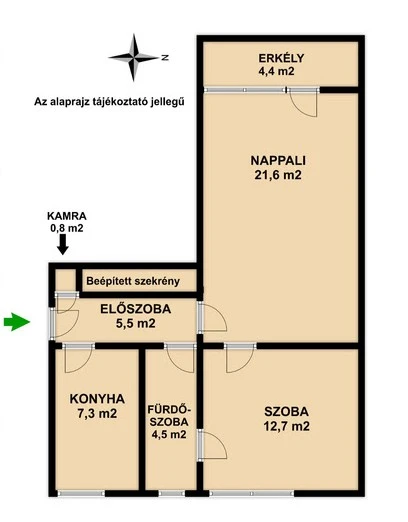 Eladó Lakás Zalaegerszeg 54 m2 