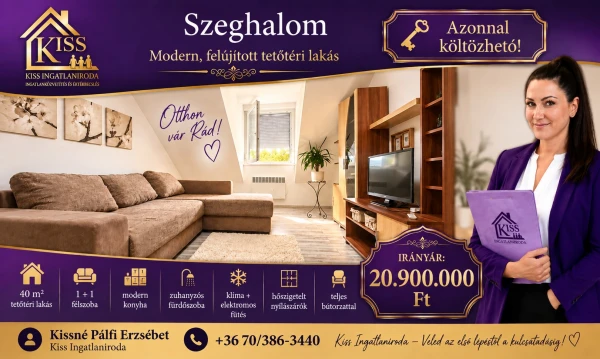Eladó Lakás Szeghalom 40 m2 