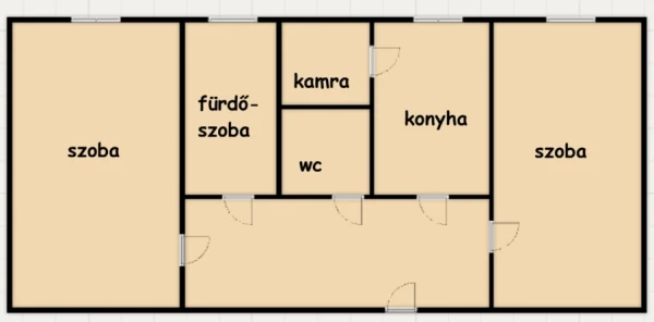 Eladó Lakás Kecskemét 55 m2 