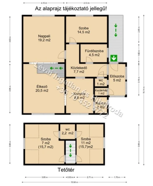 Eladó Lakás Békéscsaba 130 m2 
