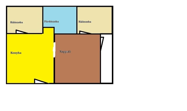 Eladó Lakás Siófok 62 m2 