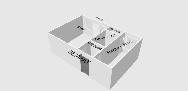Eladó Lakás Miskolc 35 m2 