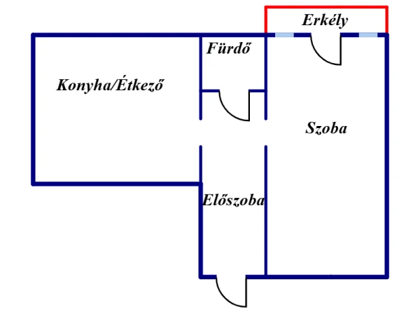 Eladó Lakás Gyula 38 m2 