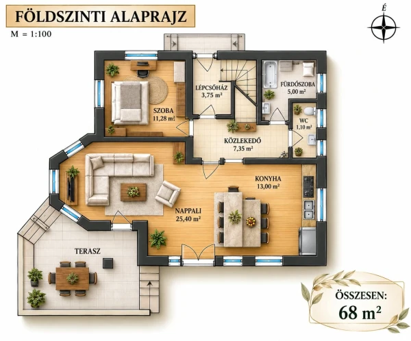 Eladó Ház Gyula 115 m2 