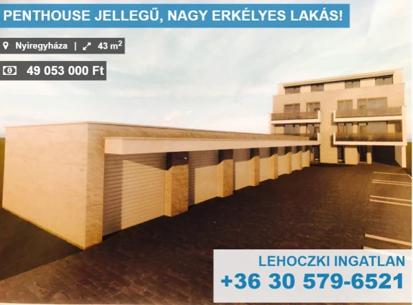 Eladó Lakás Nyíregyháza 43 m2 