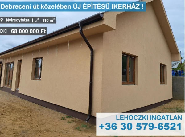 Eladó Ház Nyíregyháza 110 m2 