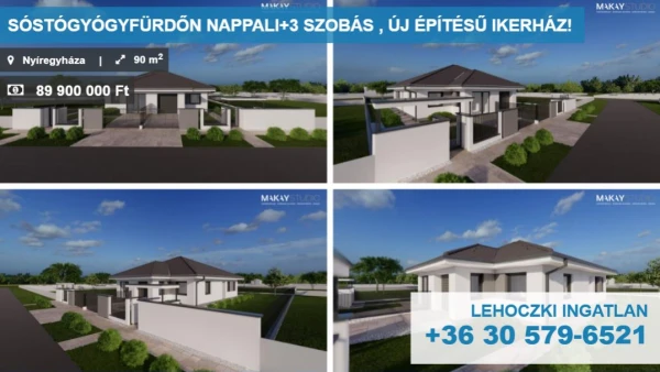 Eladó Ház Nyíregyháza 90 m2 
